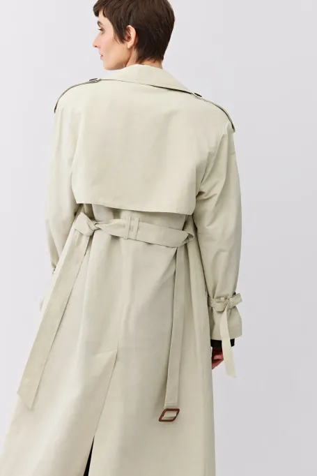 Trench lung cu cordon