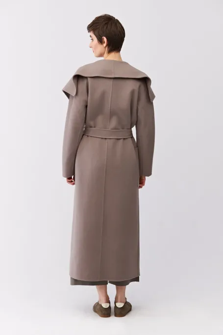 Palton double face cu mătase - Patrizia Aryton