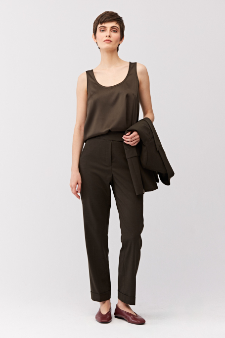 Pantaloni din lână pentru costum - Patrizia Aryton