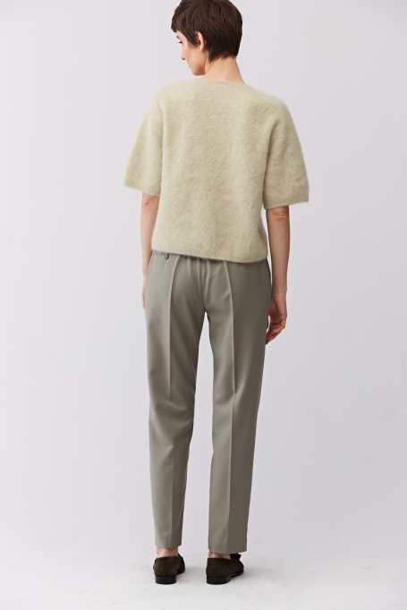 Pantaloni verzi din lână - Patrizia Aryton