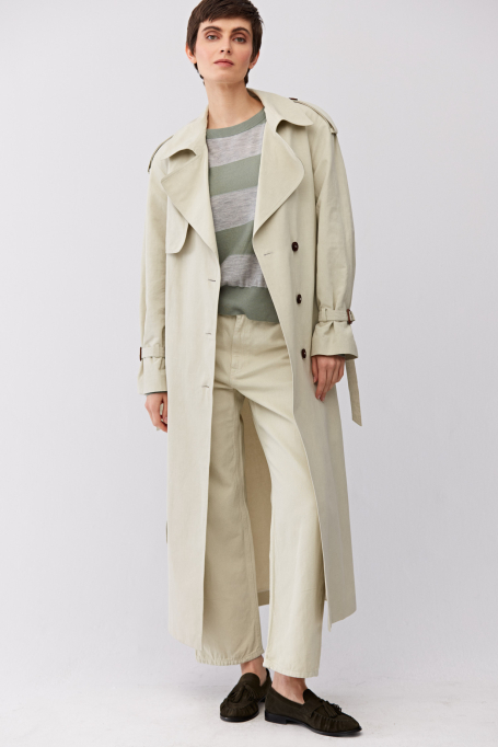 Bluză în dungi cu cașmir și mătase - Patrizia Aryton