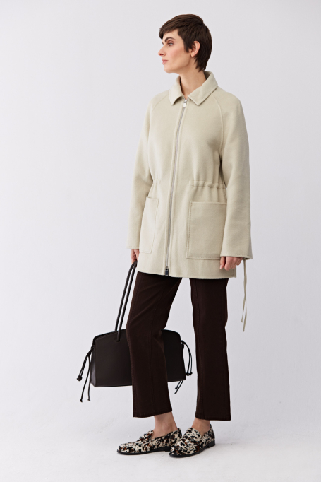 Geacă doubleface cu mătase