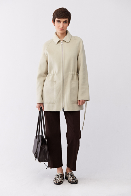 Geacă doubleface cu mătase