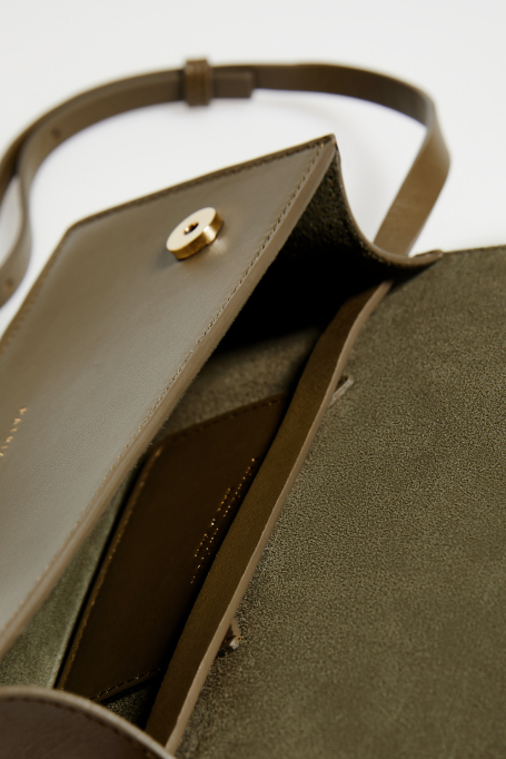 Geantă mini verde Lily