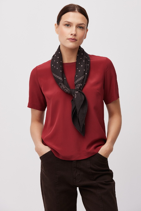 Bluză Brigette cu mătase