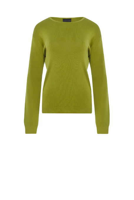 Bluză verde din bumbac și mătase - Patrizia Aryton