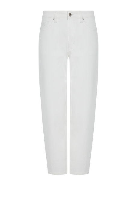 Blugi albi tip barrel - Patrizia Aryton