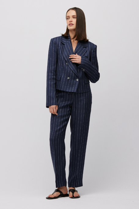 Pantaloni în dungi tenis pentru costum marină