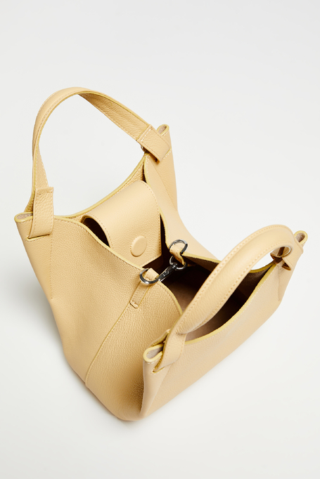 Geantă din piele de dimensiune medie - Patrizia Aryton