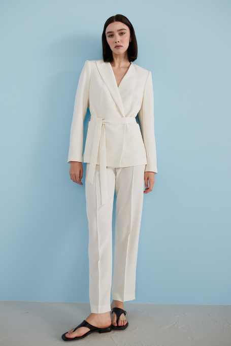 Pantaloni de costum bej Lotto