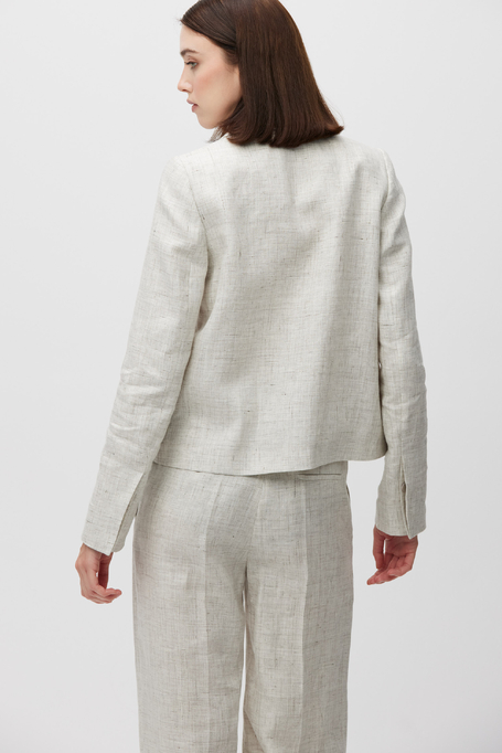 Sacou bej din in pentru costum Sacou bej din in pentru costum