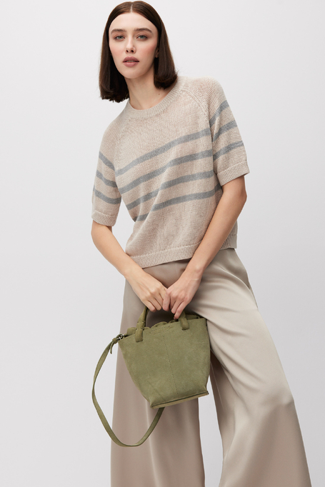 Pulover din in în dungi - Patrizia Aryton