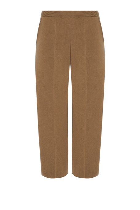 Pantaloni culotte din tricot