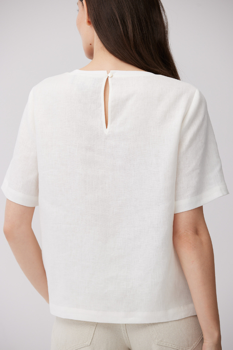 Cămașă albă din in