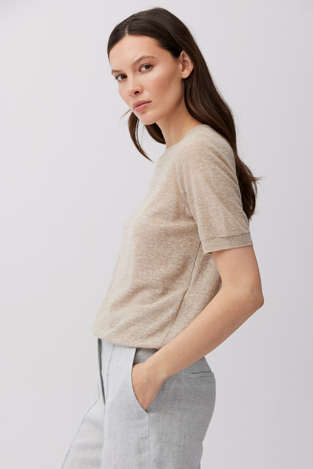 Bluză din lână și in