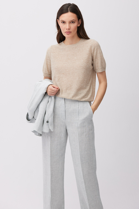 Bluză din lână și in