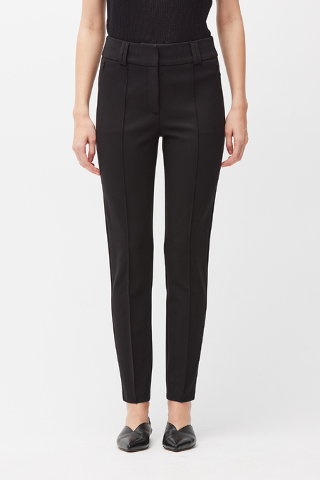 Pantaloni negri cu picior îngust - Patrizia Aryton