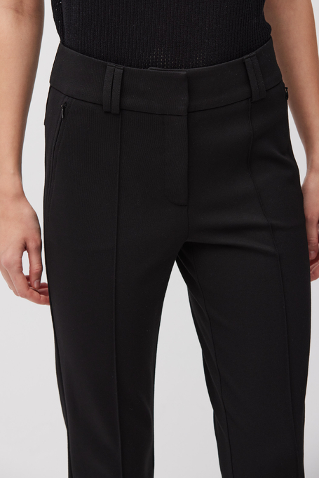 Pantaloni negri cu picior îngust - Patrizia Aryton