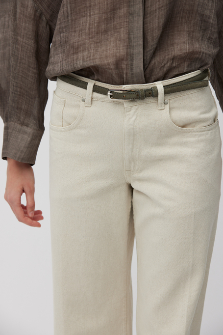 Pantaloni verzi cu in - Patrizia Aryton