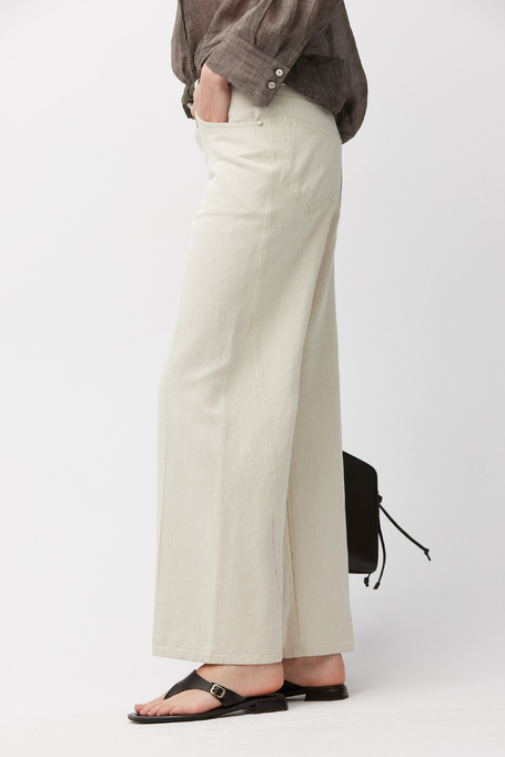 Pantaloni verzi cu in - Patrizia Aryton