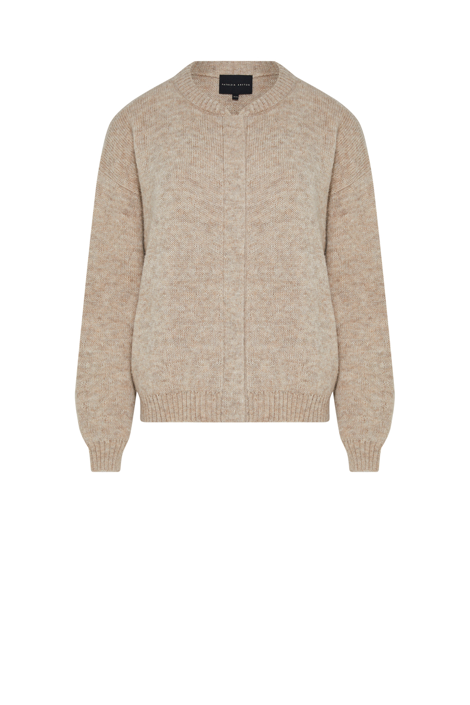 Cardigan bej cu lână de alpaca Cardigan bej cu lână de alpaca