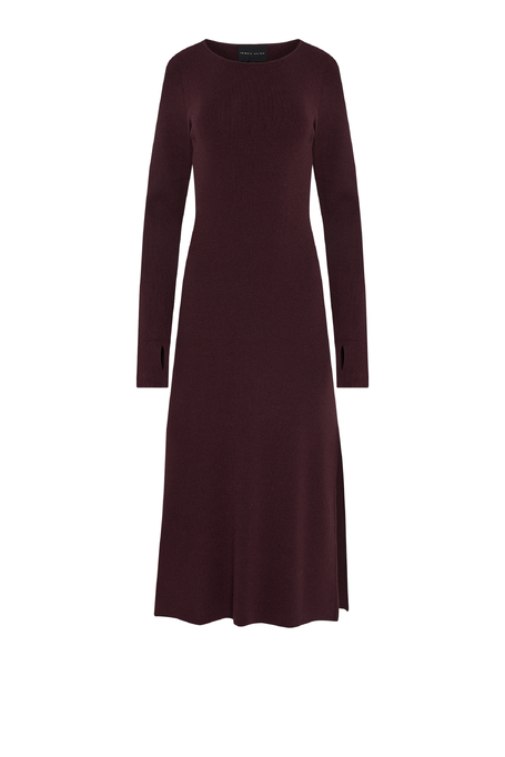 Rochie tricotatã midi Rochie tricotatã midi