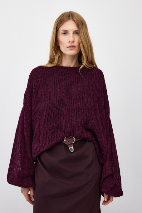 Pulover cu lânã de alpaca