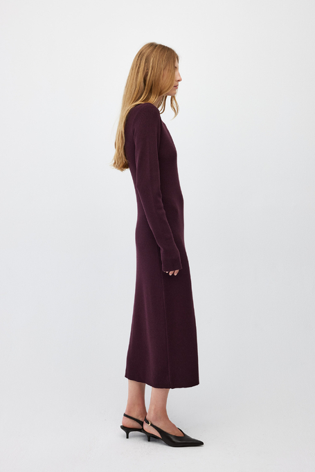 Rochie tricotatã midi