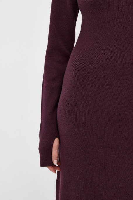 Rochie tricotatã midi Rochie tricotatã midi