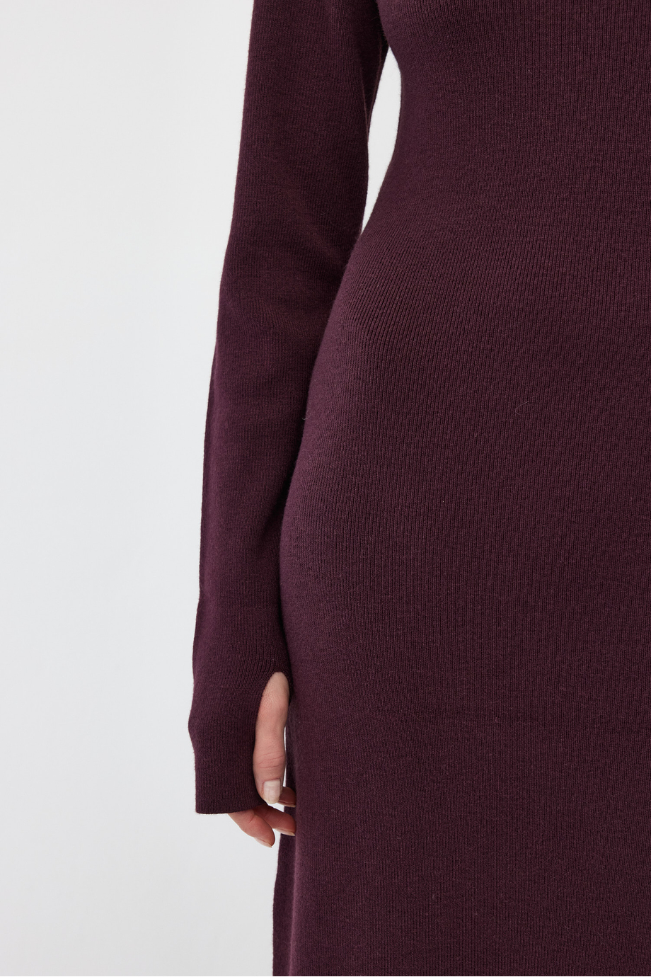 Rochie tricotatã midi Rochie tricotatã midi