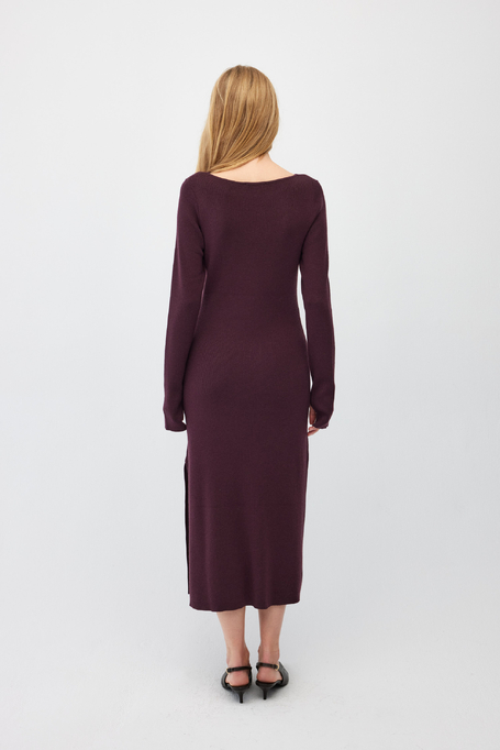 Rochie tricotatã midi Rochie tricotatã midi