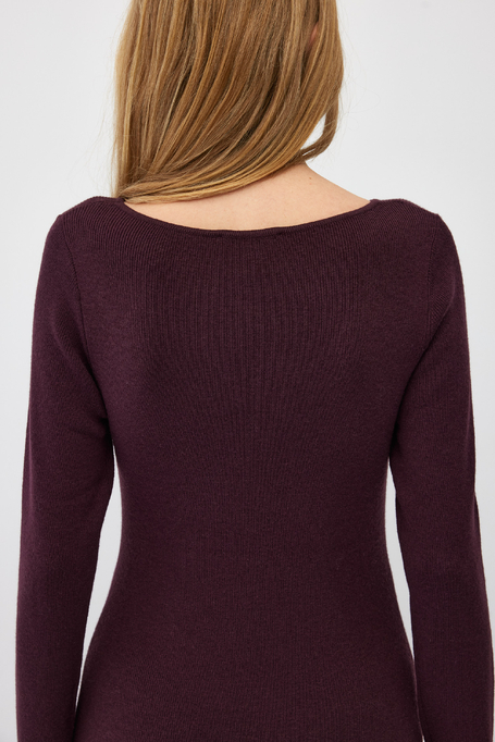 Rochie tricotatã midi Rochie tricotatã midi
