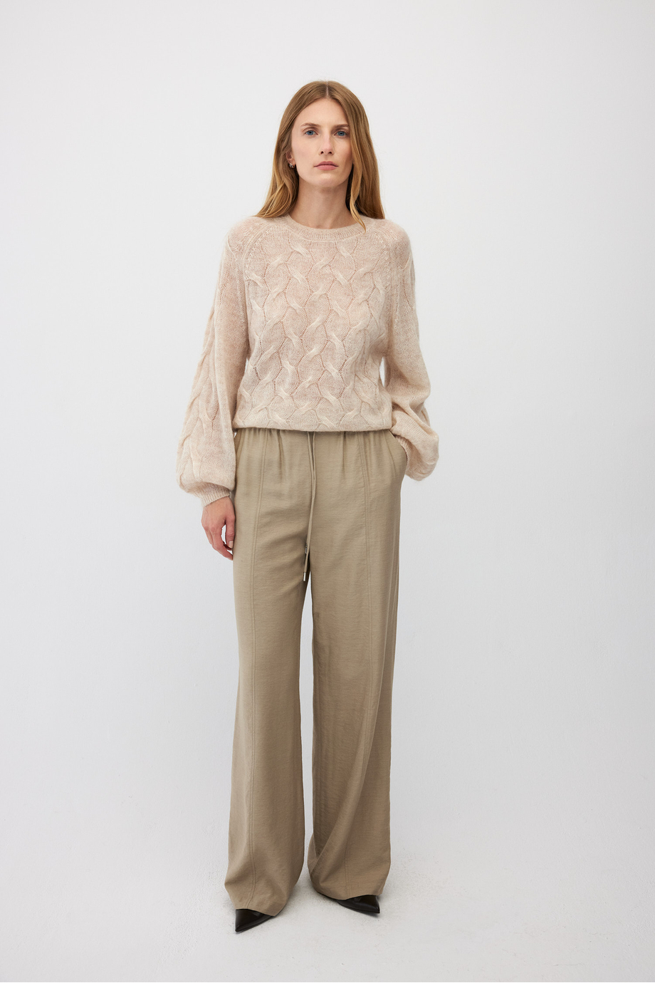 Pulover cu mohair Pulover cu mohair