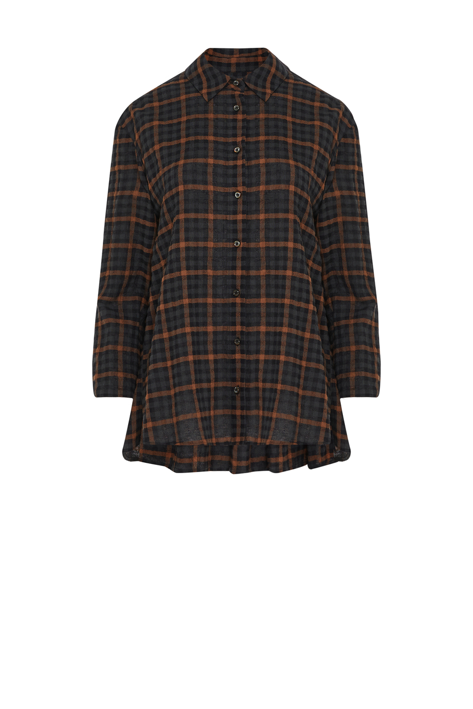 Cămașă în carouri cu lână virgină - Patrizia Aryton Cămașă în carouri cu lână virgină - Patrizia Aryton