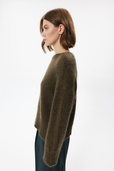 Pulover cu mohair Pulover cu mohair