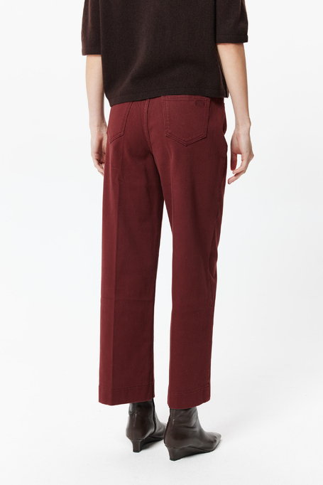 Jeansi culotte cărămizii Jeansi culotte cărămizii